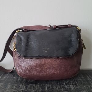 Fossil Vintage Leather Crossbody Bag